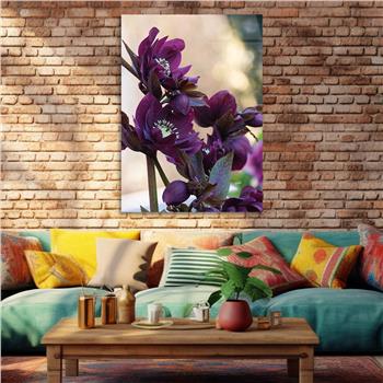 Thema Natur auf bedrucktem Glas