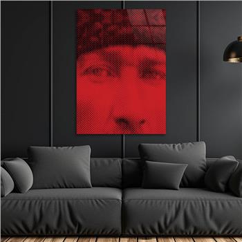 Dikey VatanTemalı Cam Tablo 167