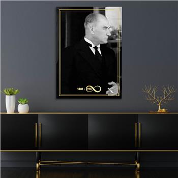 Dikey VatanTemalı Cam Tablo 238