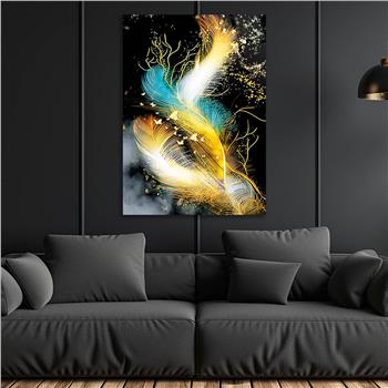 Kunst Thema auf bedrucktem Glas