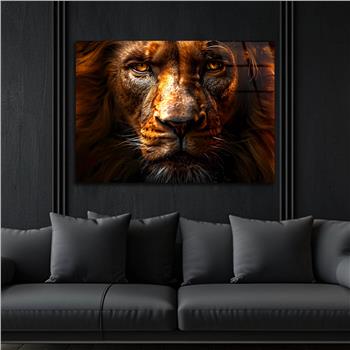 Yatay Doğa Temalı Cam Tablo 471