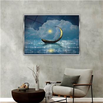 bedrucktes Glas mit Aluminiumrahmen und Kunst Themen 