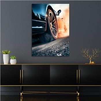 Dikey Doğa Temalı Cam Tablo 288