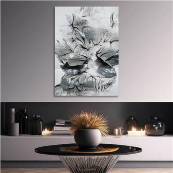 Dikey Sanat Temalı Cam Tablo 575