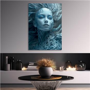 Kunst Thema auf bedrucktem Glas