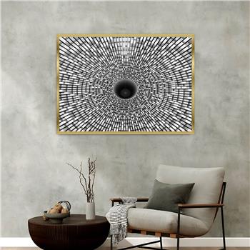 Aluminium Omlijste Kunst Thema Geharde Glasschilderij 059