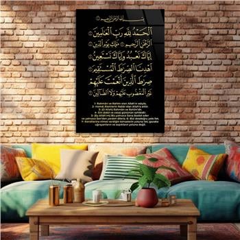 DİN TEMALI CAM TABLO