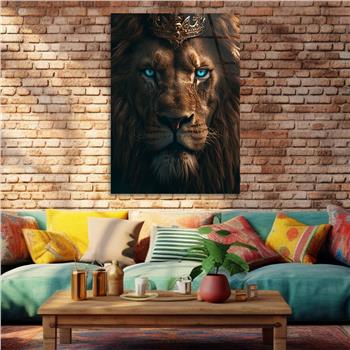 Dikey Doğa Temalı Cam Tablo 334