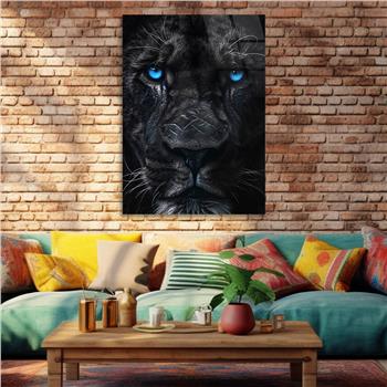 Dikey Doğa Temalı Cam Tablo 351