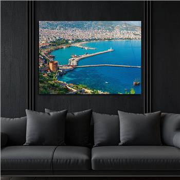 Thema Natur auf bedrucktem Glas