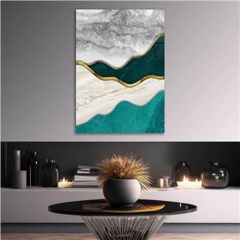 Kunst Thema auf bedrucktem Glas