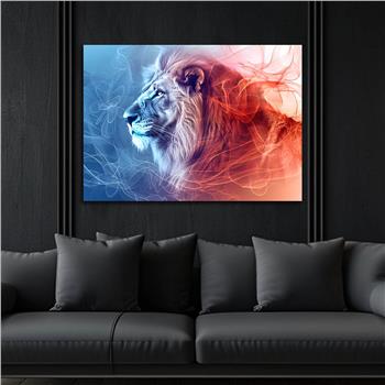 Yatay Doğa Temalı Cam Tablo 498