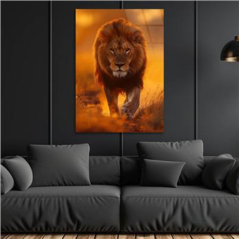 Dikey Doğa Temalı Cam Tablo 342