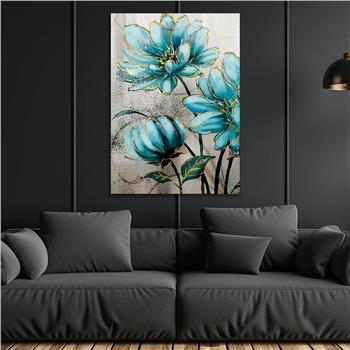 Kunst Thema auf bedrucktem Glas