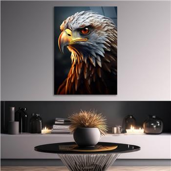 Dikey Doğa Temalı Cam Tablo 237