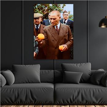 Dikey VatanTemalı Cam Tablo 142