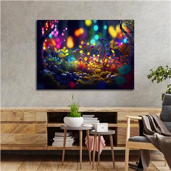 Horizontal Art-Themed Tempered Glass Wall Art 384