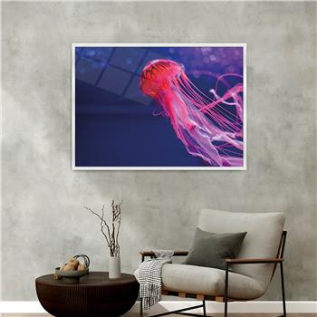 Aluminium Omlijste Kunst Thema Geharde Glasschilderij 062