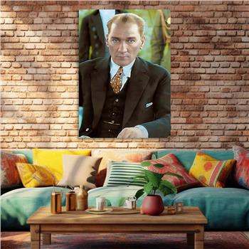 Dikey VatanTemalı Cam Tablo 226