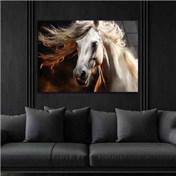 Yatay Doğa Temalı Cam Tablo 545