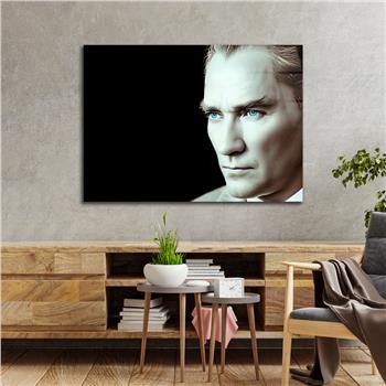 Yatay Vatan Temalı Cam Tablo 150