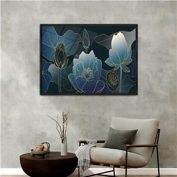 Tableau à thème d’art avec cadre en aluminium 162