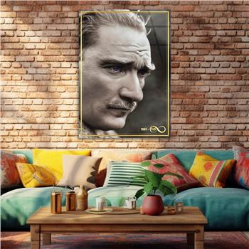 Dikey VatanTemalı Cam Tablo 266