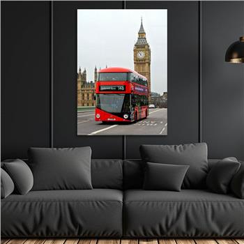 Kunst Thema auf bedrucktem Glas