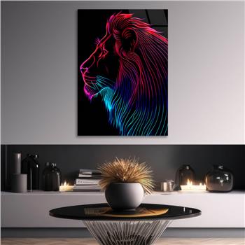 Dikey Doğa Temalı Cam Tablo 363