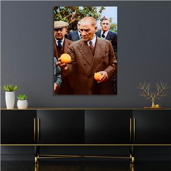 Dikey VatanTemalı Cam Tablo 142