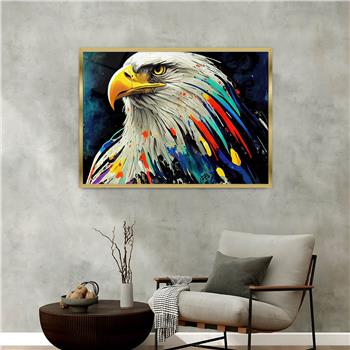 Alüminyum Çerçeveli Doğa Temalı Cam Tablo 017