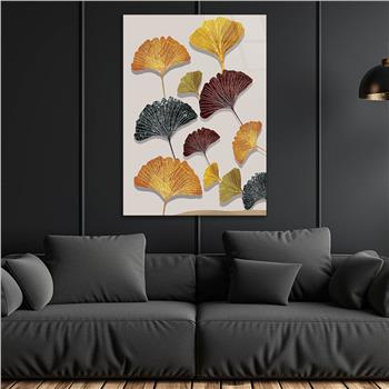 Kunst Thema auf bedrucktem Glas