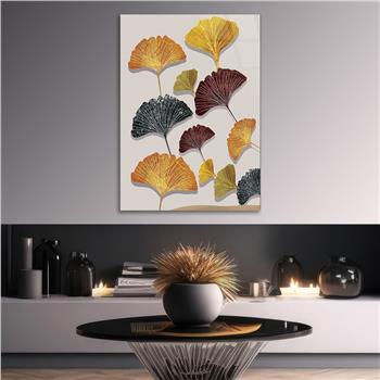 Kunst Thema auf bedrucktem Glas