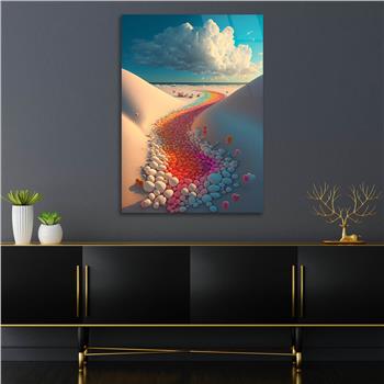 Kunst Thema auf bedrucktem Glas 306