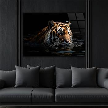 Yatay DoğaTemalı Cam Tablo 408