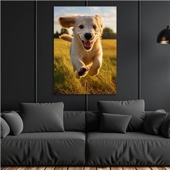 Dikey Doğa Temalı Cam Tablo 430