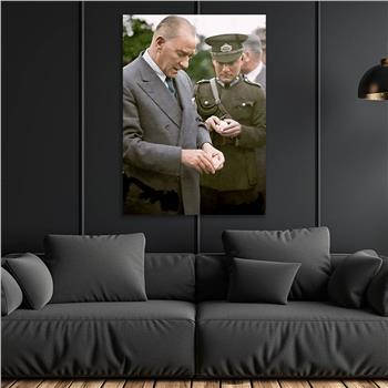 Dikey VatanTemalı Cam Tablo 171