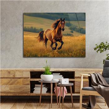 Yatay Doğa Temalı Cam Tablo 539