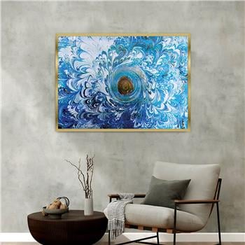 bedrucktes Glas mit Aluminiumrahmen und Kunst Themen 