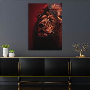 Dikey Doğa Temalı Cam Tablo 337