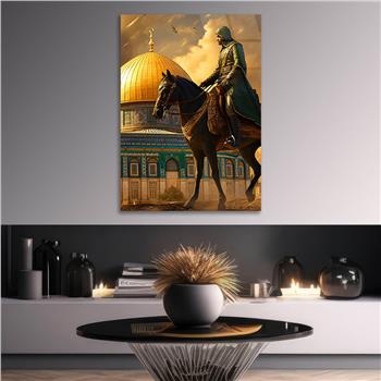 Dikey Dini Temalı Cam Tablo 275