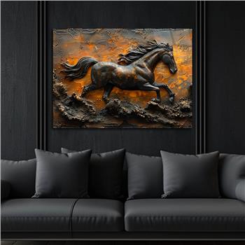 Yatay Doğa Temalı Cam Tablo 538