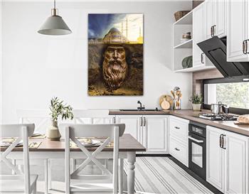 Nation Thematisch auf bedrucktes Glas