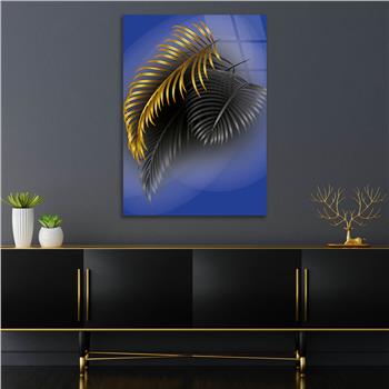 Kunst Thema auf bedrucktem Glas