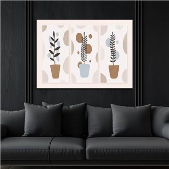 Horizontal Art-Themed Tempered Glass Wall Art 388