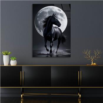 Dikey Doğa Temalı Cam Tablo 383