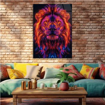 Dikey Doğa Temalı Cam Tablo 329