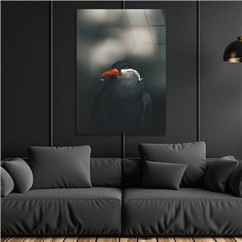 Kunst Thema auf bedrucktem Glas