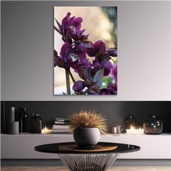 Thema Natur auf bedrucktem Glas