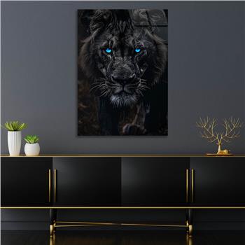 Dikey Doğa Temalı Cam Tablo 355